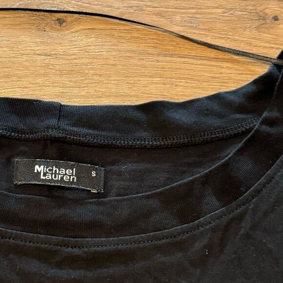 Michael Lauren | Revolve | Black Enzzo Tank Top - Picture 6 of 7